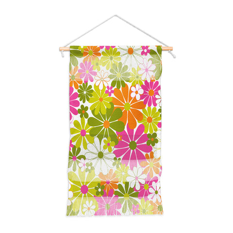 Jenean Morrison The Garden Isle Bright Pink Wall Hanging Portrait