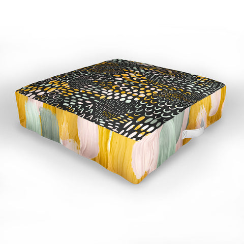 Jenean Morrison Thought Process Outdoor Floor Cushion