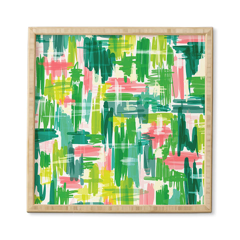 Jenean Morrison Tropical Abstract Framed Wall Art