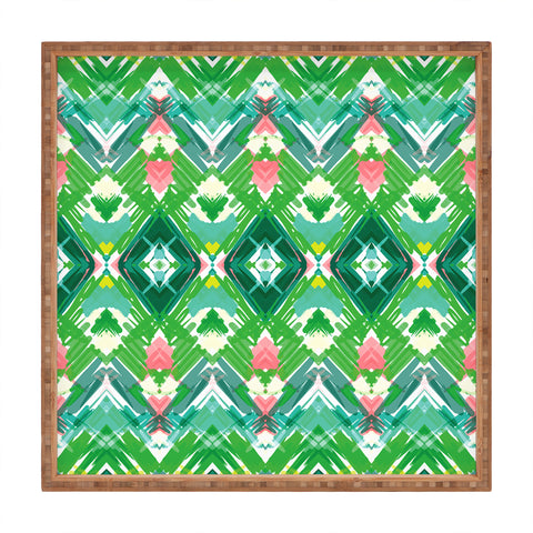 Jenean Morrison Tropical Holiday Square Tray