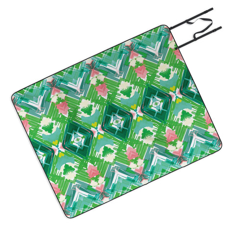 Jenean Morrison Tropical Holiday Picnic Blanket