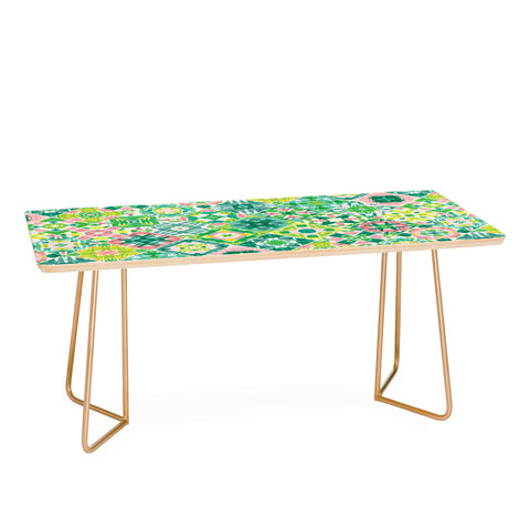 Jenean Morrison Tropical Tiles Coffee Table
