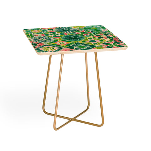 Jenean Morrison Tropical Tiles Side Table