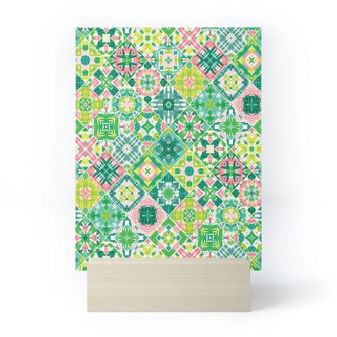 Jenean Morrison Tropical Tiles Mini Art Print