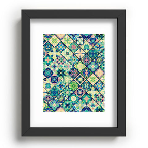 Jenean Morrison Waiting for the Dawn Blue Recessed Framing Rectangle