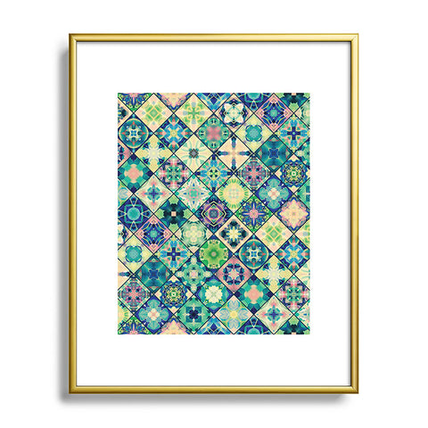 Jenean Morrison Waiting for the Dawn Blue Metal Framed Art Print