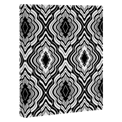 Jenean Morrison Wave of Emotions Black Art Canvas