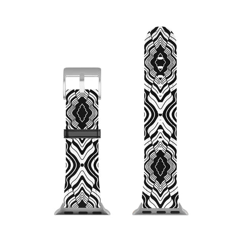 Jenean Morrison Wave of Emotions Black Apple Watch Band