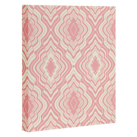 Jenean Morrison Wave of Emotions Pink Art Canvas