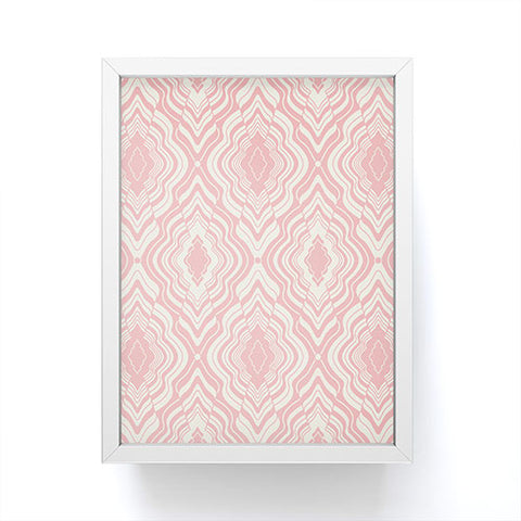 Jenean Morrison Wave of Emotions Pink Framed Mini Art Print