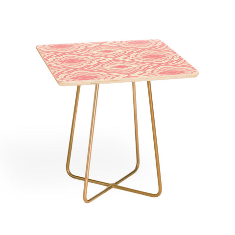 Jenean Morrison Wave of Emotions Pink Side Table