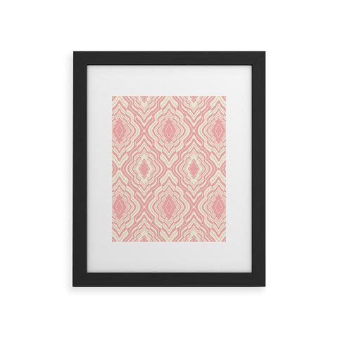 Jenean Morrison Wave of Emotions Pink Framed Art Print