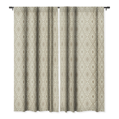 Jenean Morrison Wave of Emotions Sand Blackout Window Curtain
