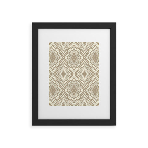 Jenean Morrison Wave of Emotions Sand Framed Art Print
