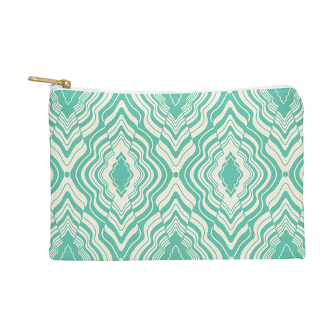 Jenean Morrison Wave of Emotions Teal Pouch