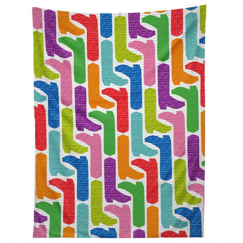 Jennifer Hill Boot Scootin Tapestry