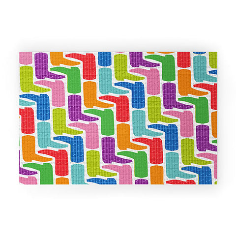 Jennifer Hill Boot Scootin Welcome Mat