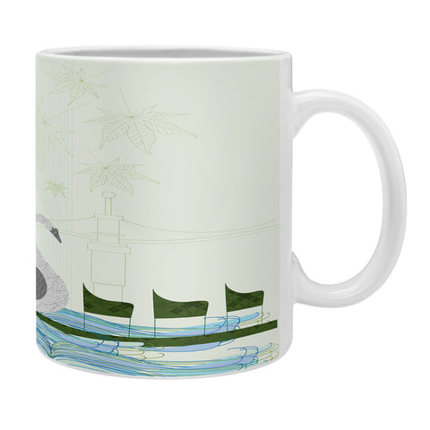 Jennifer Hill Boston Swan Boat Coffee Mug