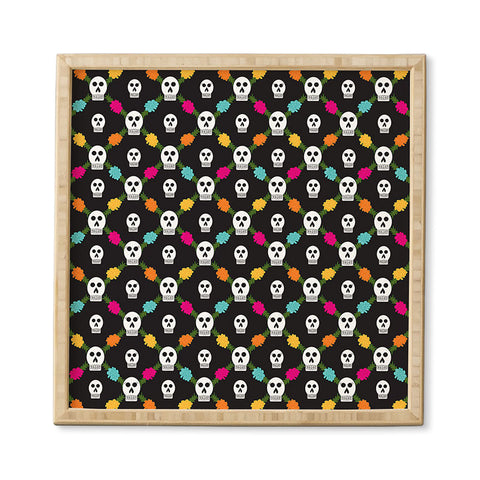 Jennifer Hill Day Of The Dead Framed Wall Art