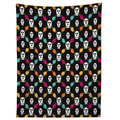 Jennifer Hill Day Of The Dead Tapestry
