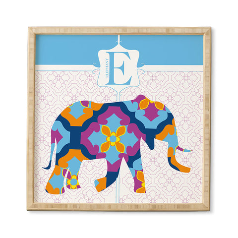 Jennifer Hill Elephant 3 Framed Wall Art
