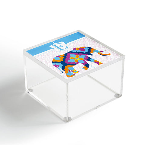 Jennifer Hill Elephant 3 Acrylic Box