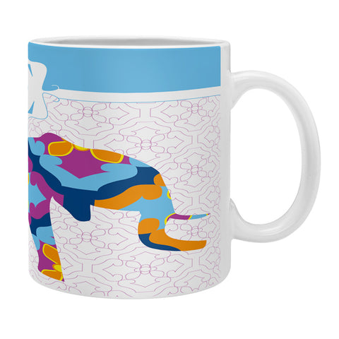 Jennifer Hill Elephant 3 Coffee Mug