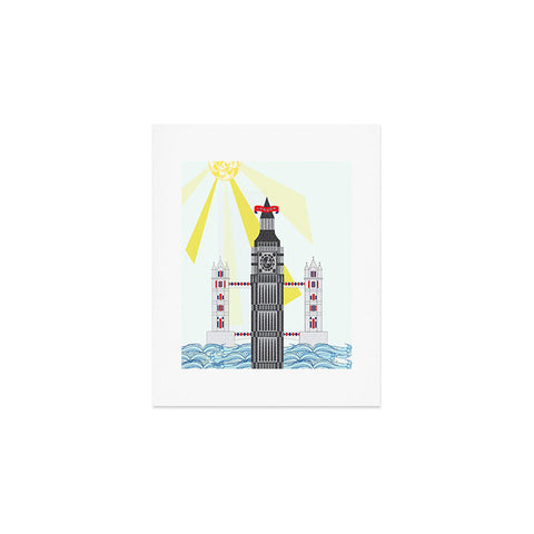 Jennifer Hill London Big Ben Art Print