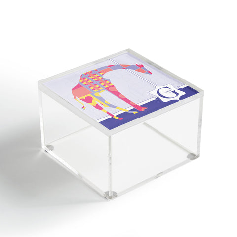 Jennifer Hill Miss Giraffe Acrylic Box