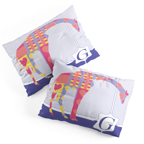 Jennifer Hill Miss Giraffe Pillow Shams