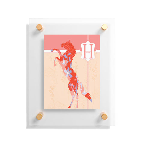 Jennifer Hill Miss Horse Floating Acrylic Print