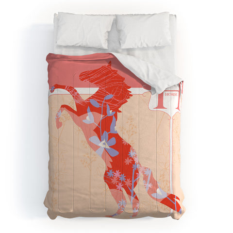 Jennifer Hill Miss Horse Comforter