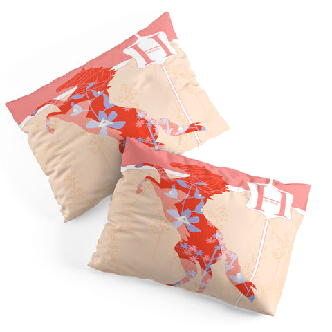 Jennifer Hill Miss Horse Pillow Shams