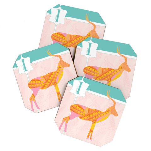 Jennifer Hill Miss Impala Coaster Set