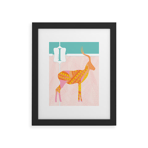 Jennifer Hill Miss Impala Framed Art Print