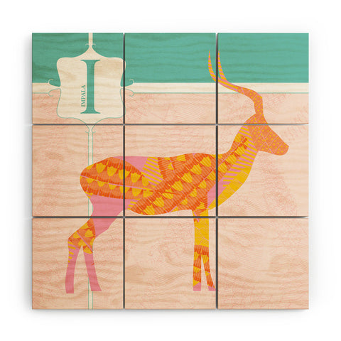Jennifer Hill Miss Impala Wood Wall Mural