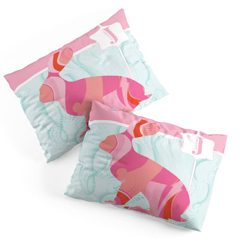 Jennifer Hill Miss Jackrabbit Pillow Shams