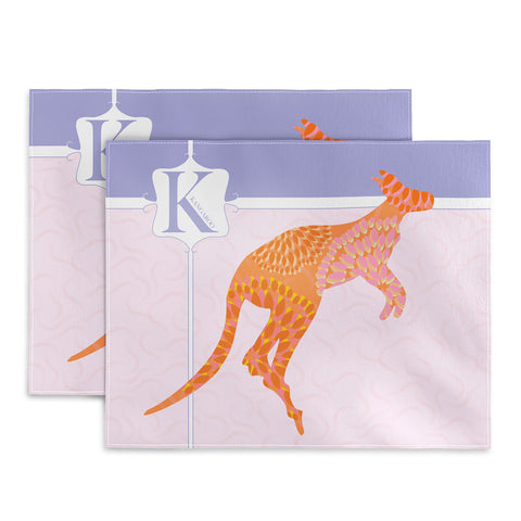 Jennifer Hill Miss Kangaroo Placemat