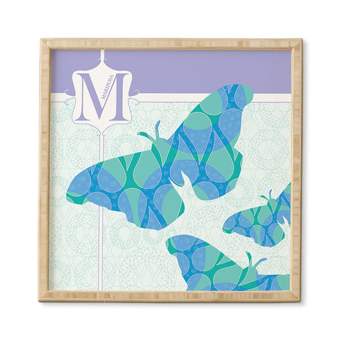Jennifer Hill Miss Mariposa Framed Wall Art