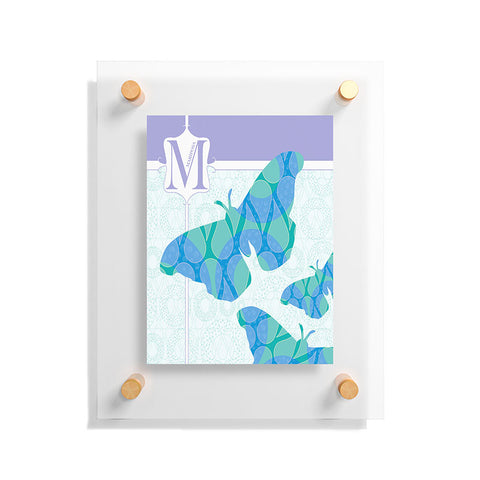 Jennifer Hill Miss Mariposa Floating Acrylic Print