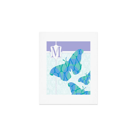 Jennifer Hill Miss Mariposa Art Print