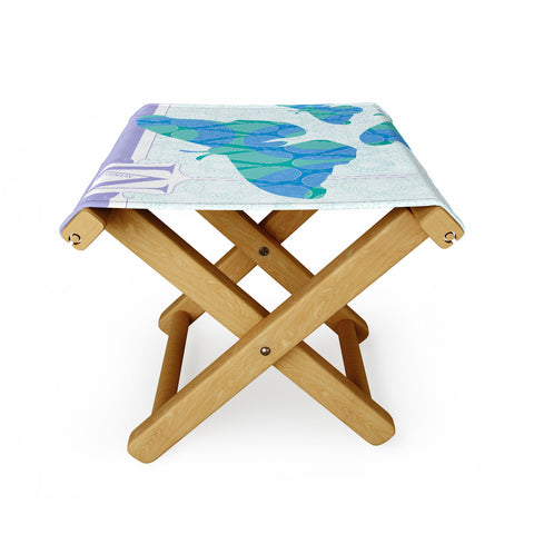 Jennifer Hill Miss Mariposa Folding Stool