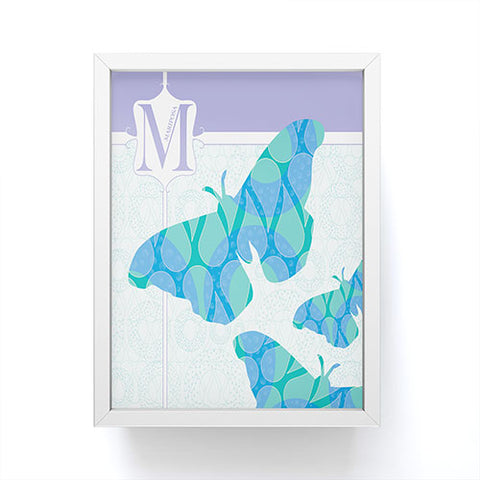 Jennifer Hill Miss Mariposa Framed Mini Art Print