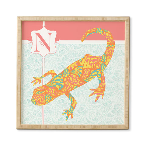 Jennifer Hill Miss Newt Framed Wall Art