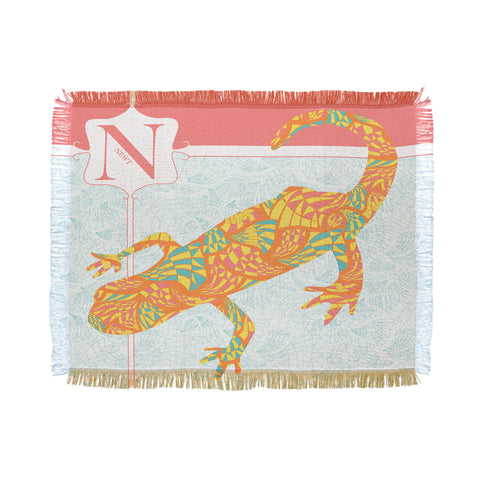 Jennifer Hill Miss Newt Throw Blanket