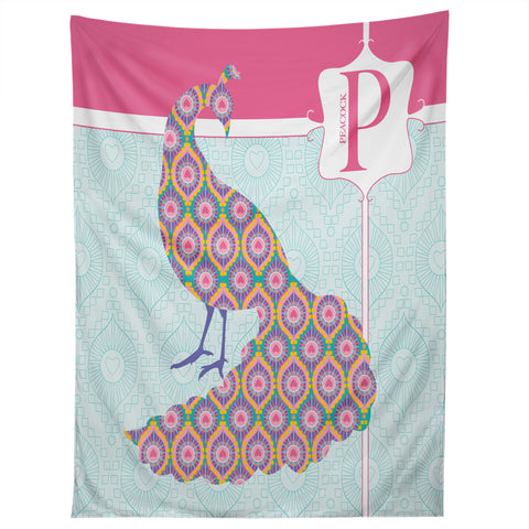 Jennifer Hill Miss Peacock Tapestry