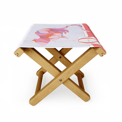 Jennifer Hill Miss Quoll Folding Stool