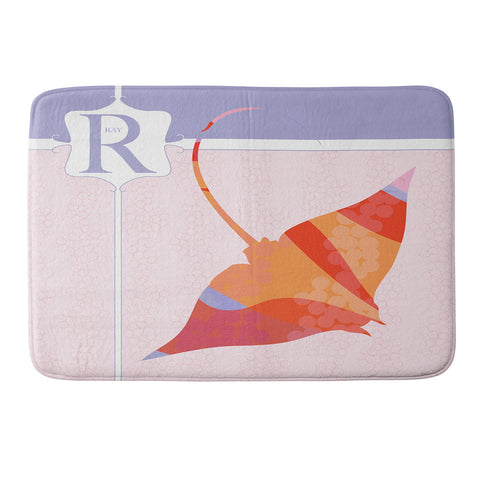Jennifer Hill Miss Ray Memory Foam Bath Mat