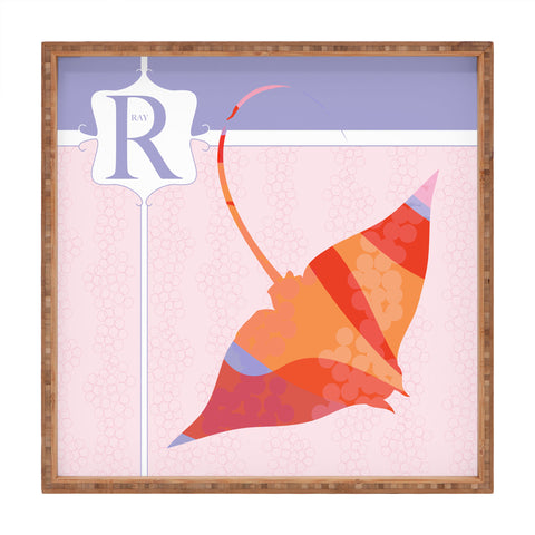 Jennifer Hill Miss Ray Square Tray