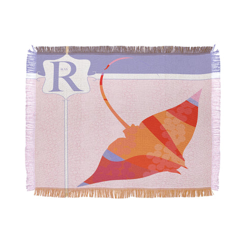 Jennifer Hill Miss Ray Throw Blanket